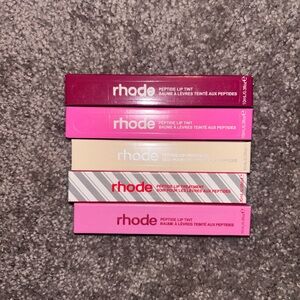 RHODE Peptide Lip Tint Collection - Pink, Red, Cream